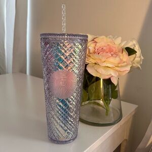 Starbucks Unicorn Jeweled Venti 24oz Holiday 2022 Iridescent Tumbler